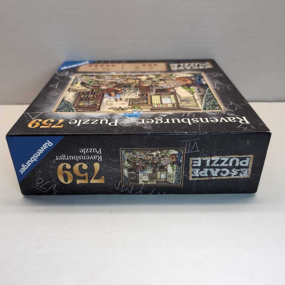 Ravensburger Escape Puzzle 759 Artist Studios Complete Solution Envelope Opened - Picture 8 of 10